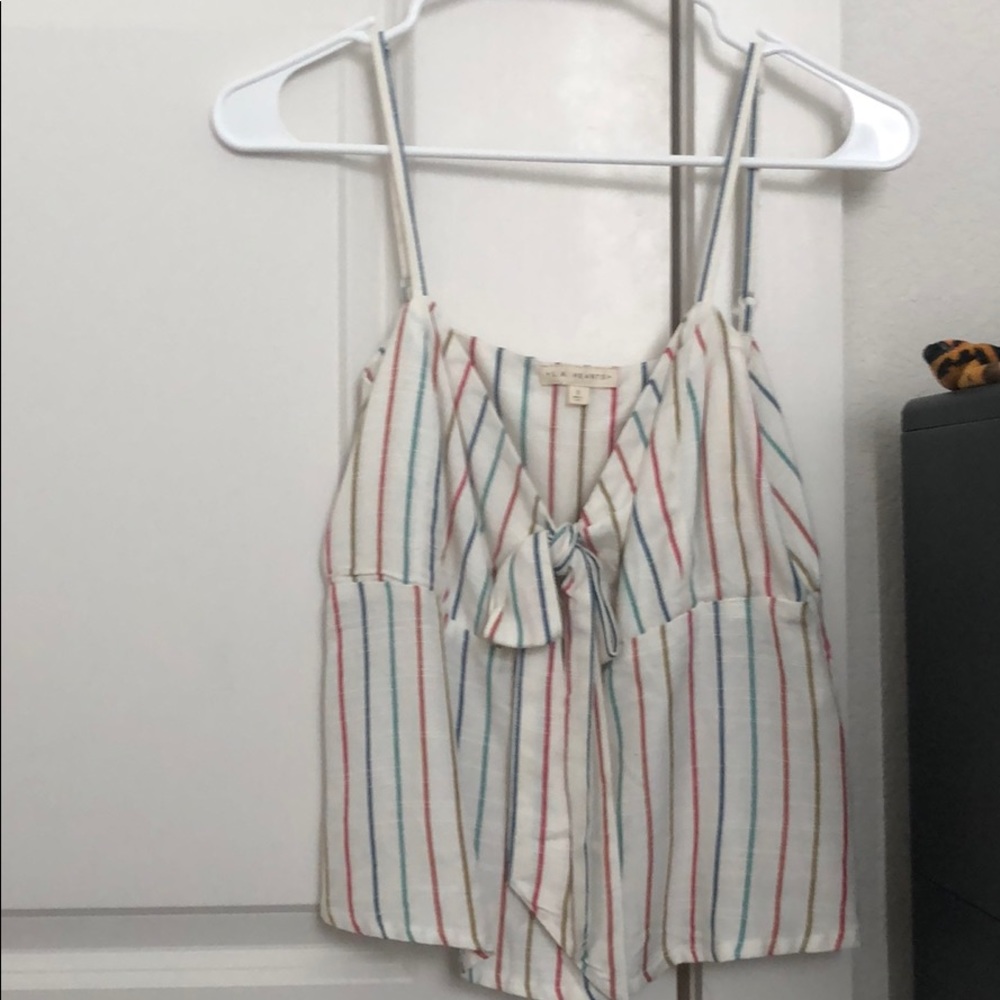 Never worn, LA hearts tank top